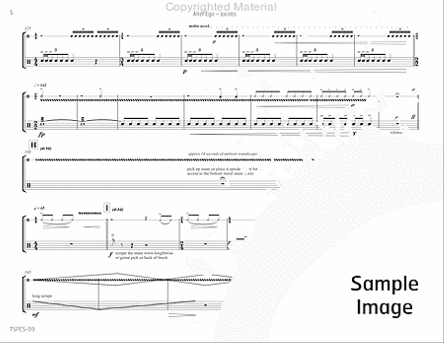 Alter Ego Percussion scores gallery preview page 9