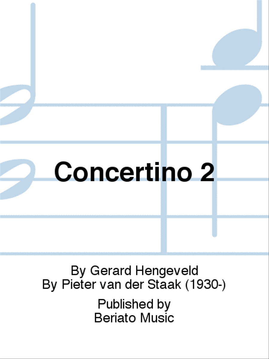 Concertino 2 Guitar scores gallery preview page 1