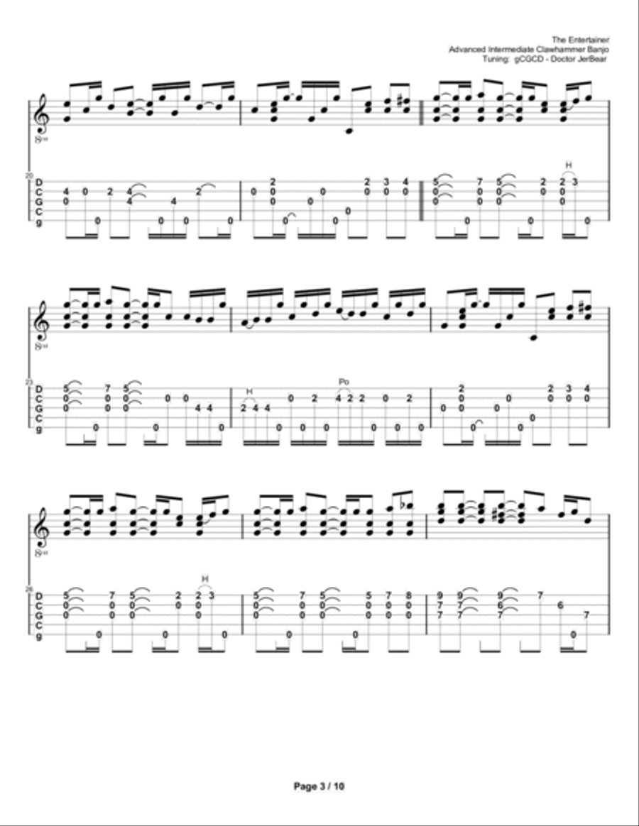 Clawhammer banjo music cheap