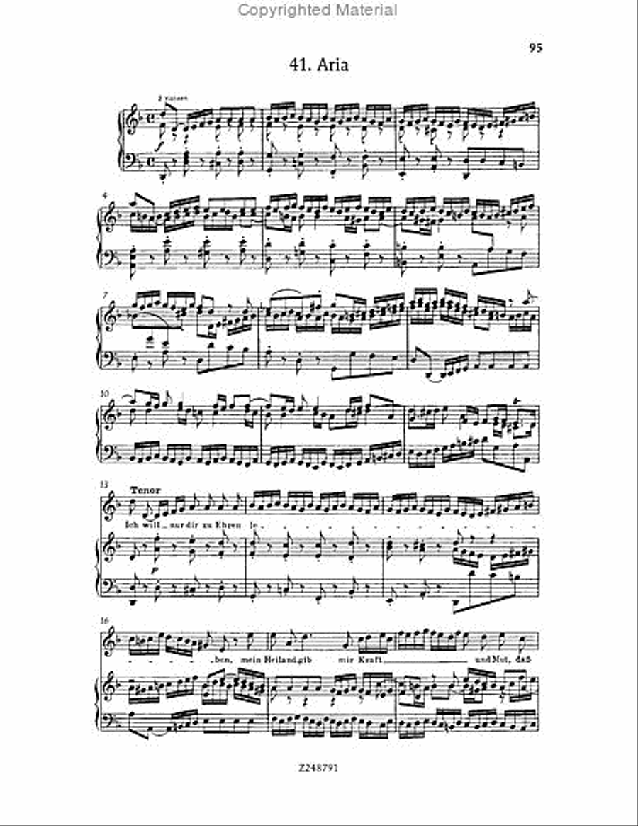 Christmas Oratorio, BWV 248 Choir scores gallery preview page 94