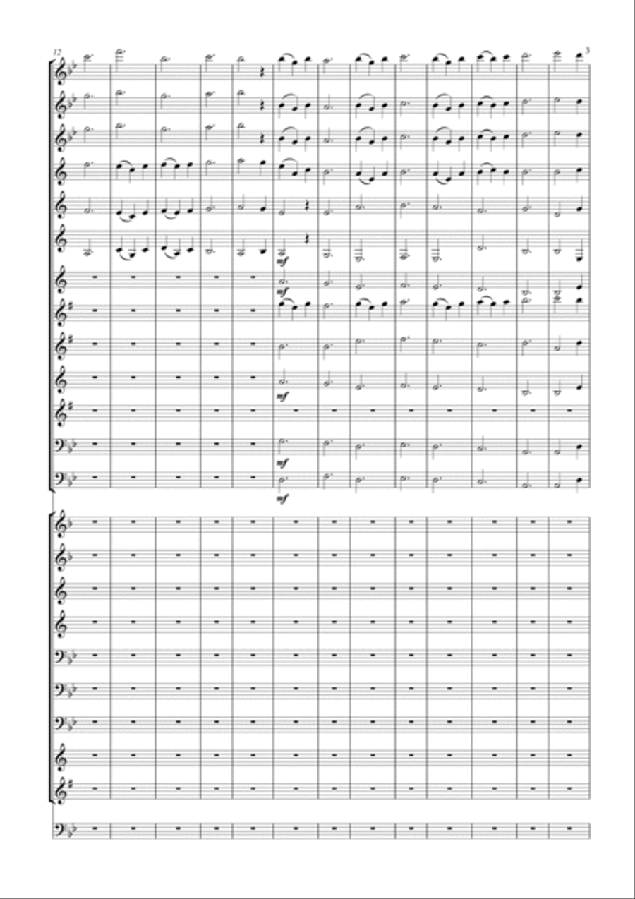Sailscape for Concert Band Concert Band scores gallery preview page 3