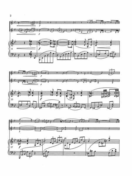 Three Pieces for Two Violins and Piano