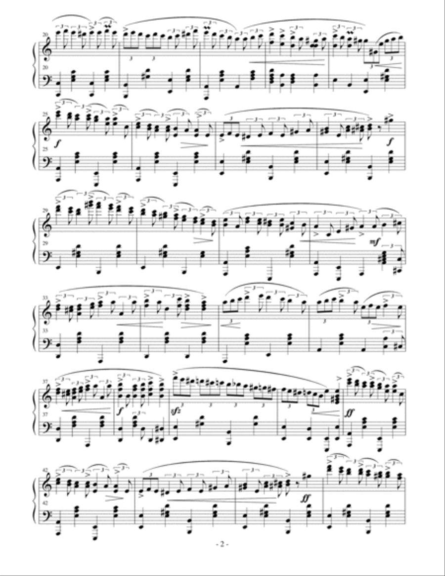 Sour Sour A Cappella scores gallery preview page 2