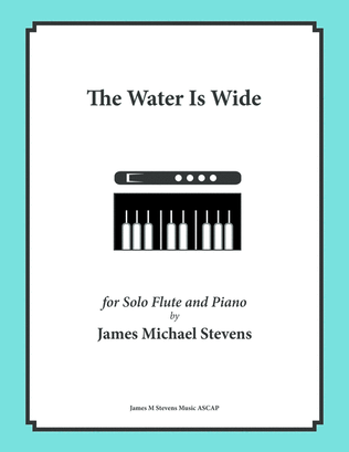 Book cover for The Water Is Wide (Solo Flute & Piano)