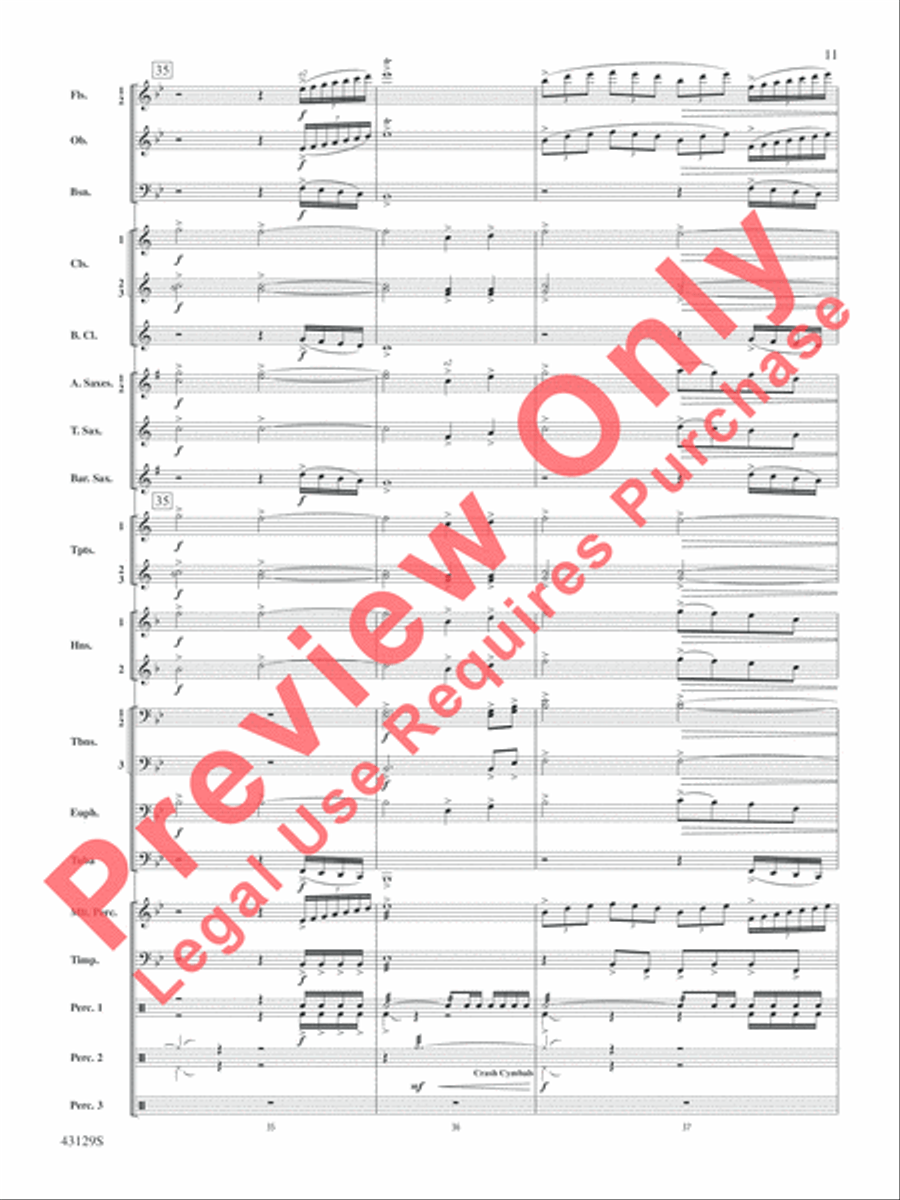 Soundtrack Concert Band scores gallery preview page 12
