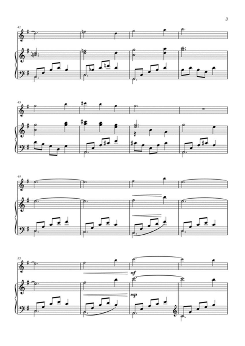 Clair de Lune - Alto Recorder and Piano image number null