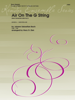 Book cover for Air On The G String