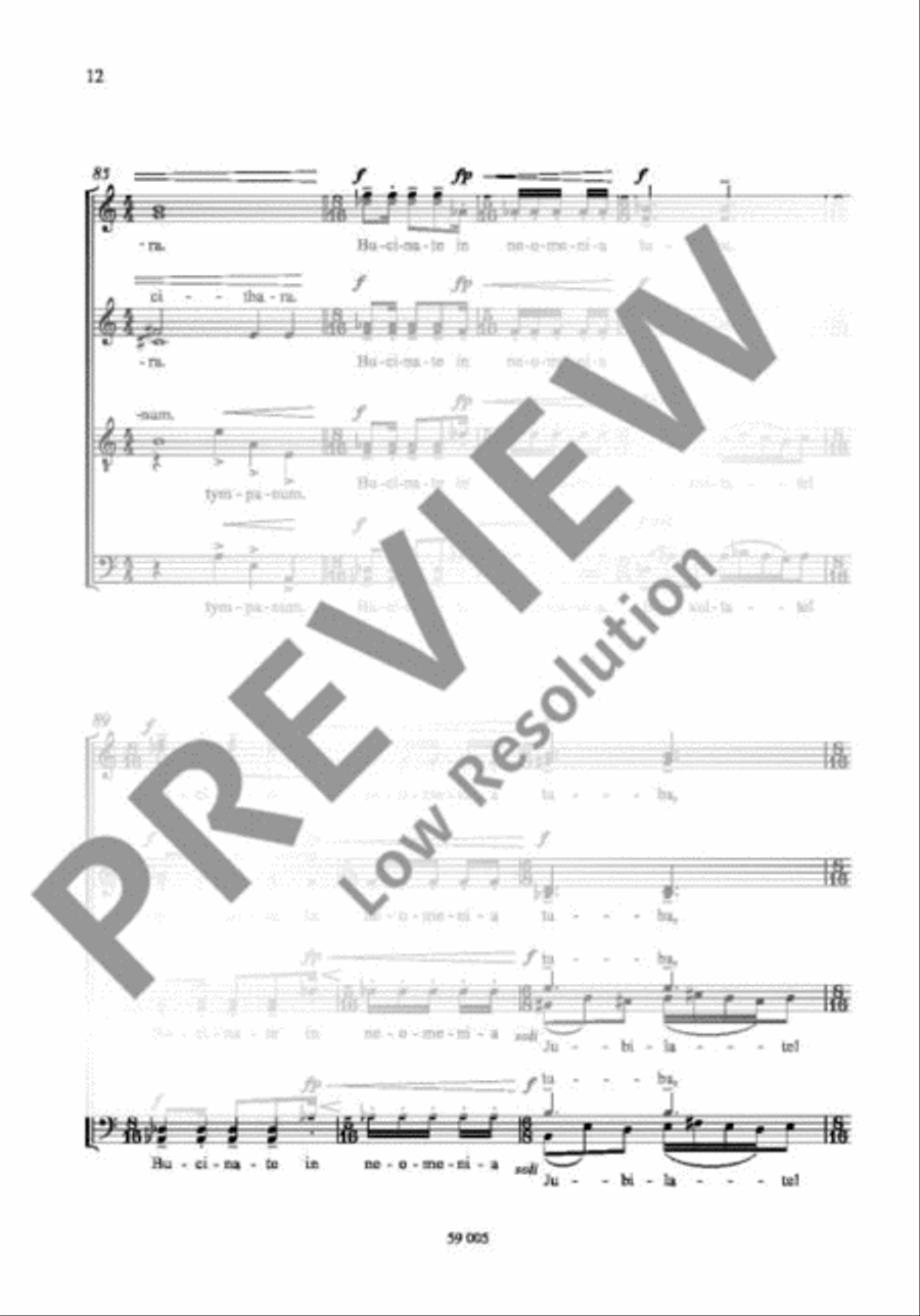 Exultate Deo SSAATTBB scores gallery preview page 13