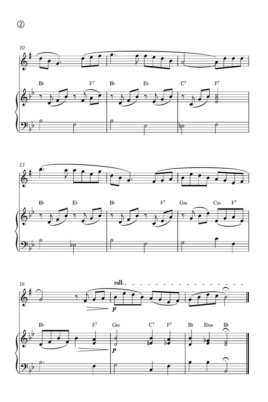Londonderry Air Chamber Music scores gallery preview page 2