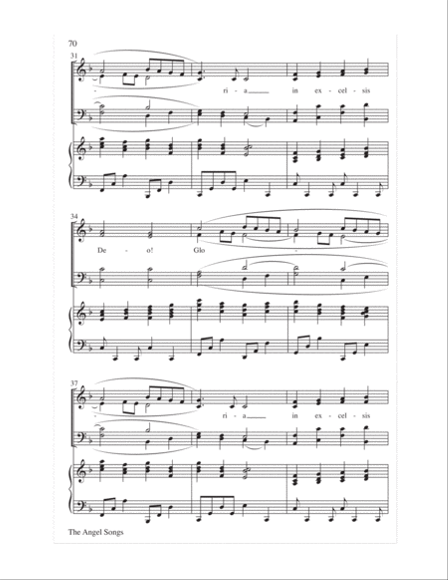 Sing with the Angels!- Score 4-Part scores gallery preview page 73