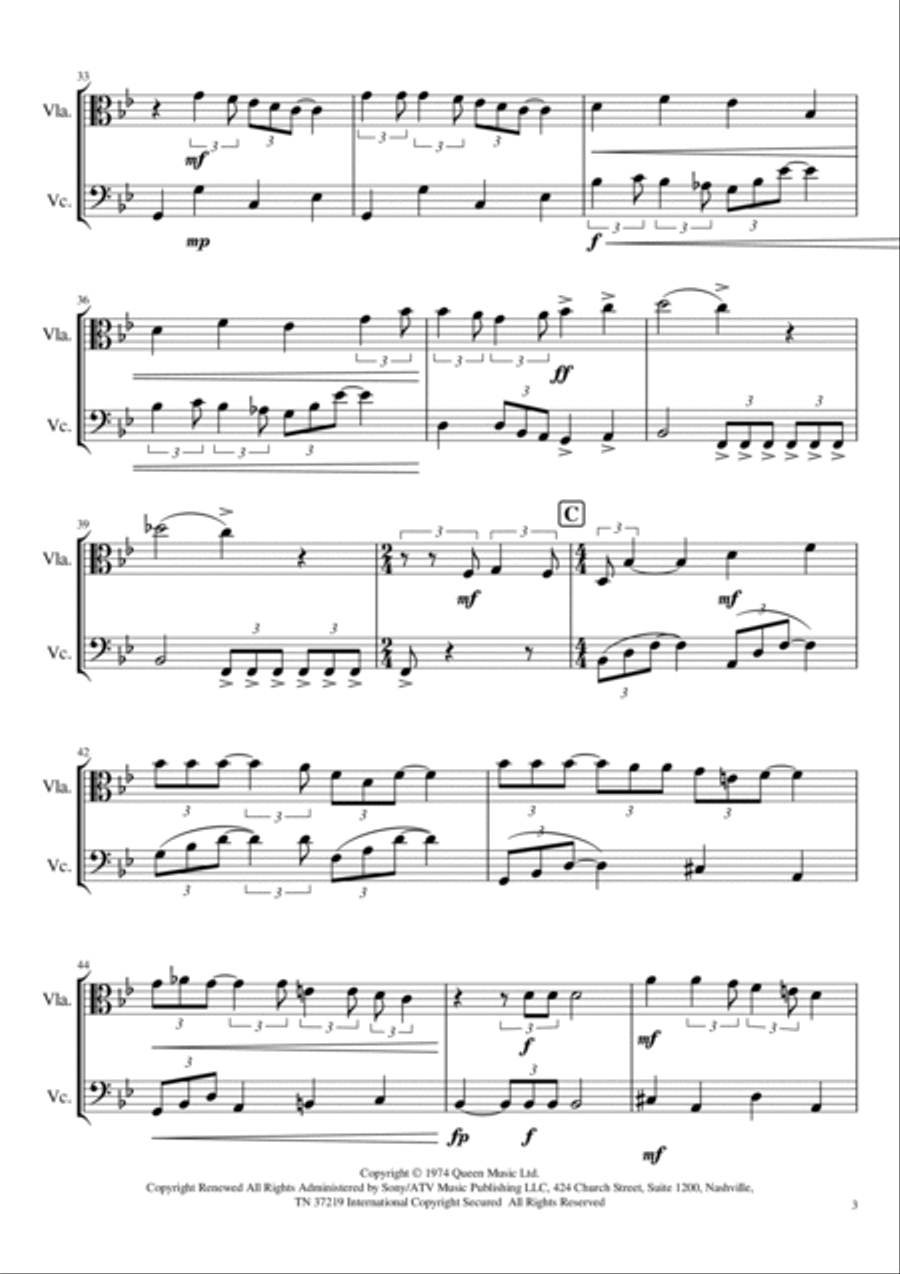 Killer Queen Set of Parts scores gallery preview page 3