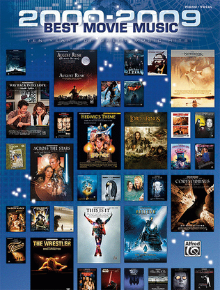Book cover for 2000-2009 Best Movie Music