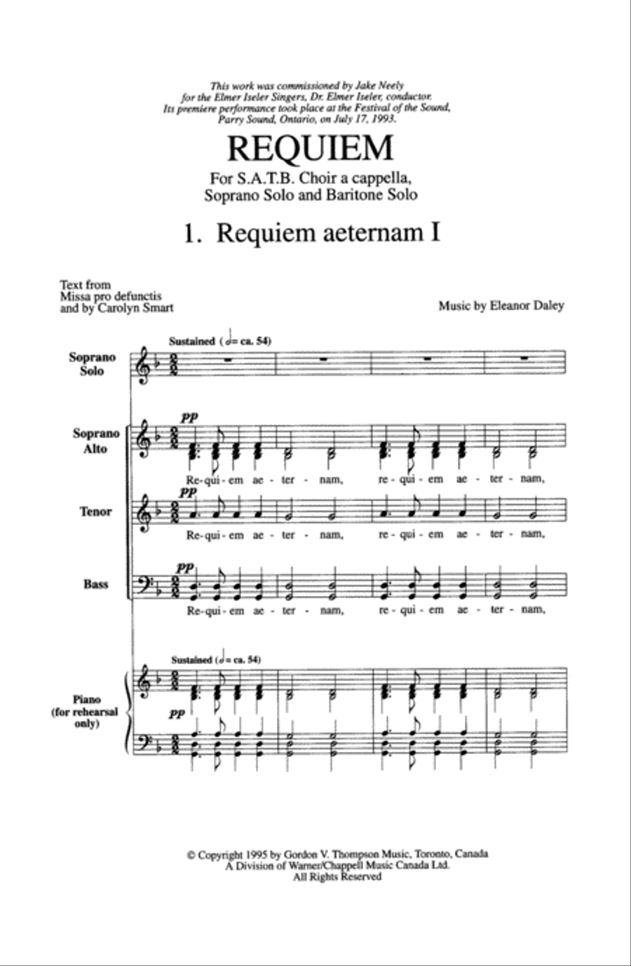 Requiem Requiem 4-Part scores gallery preview page 2