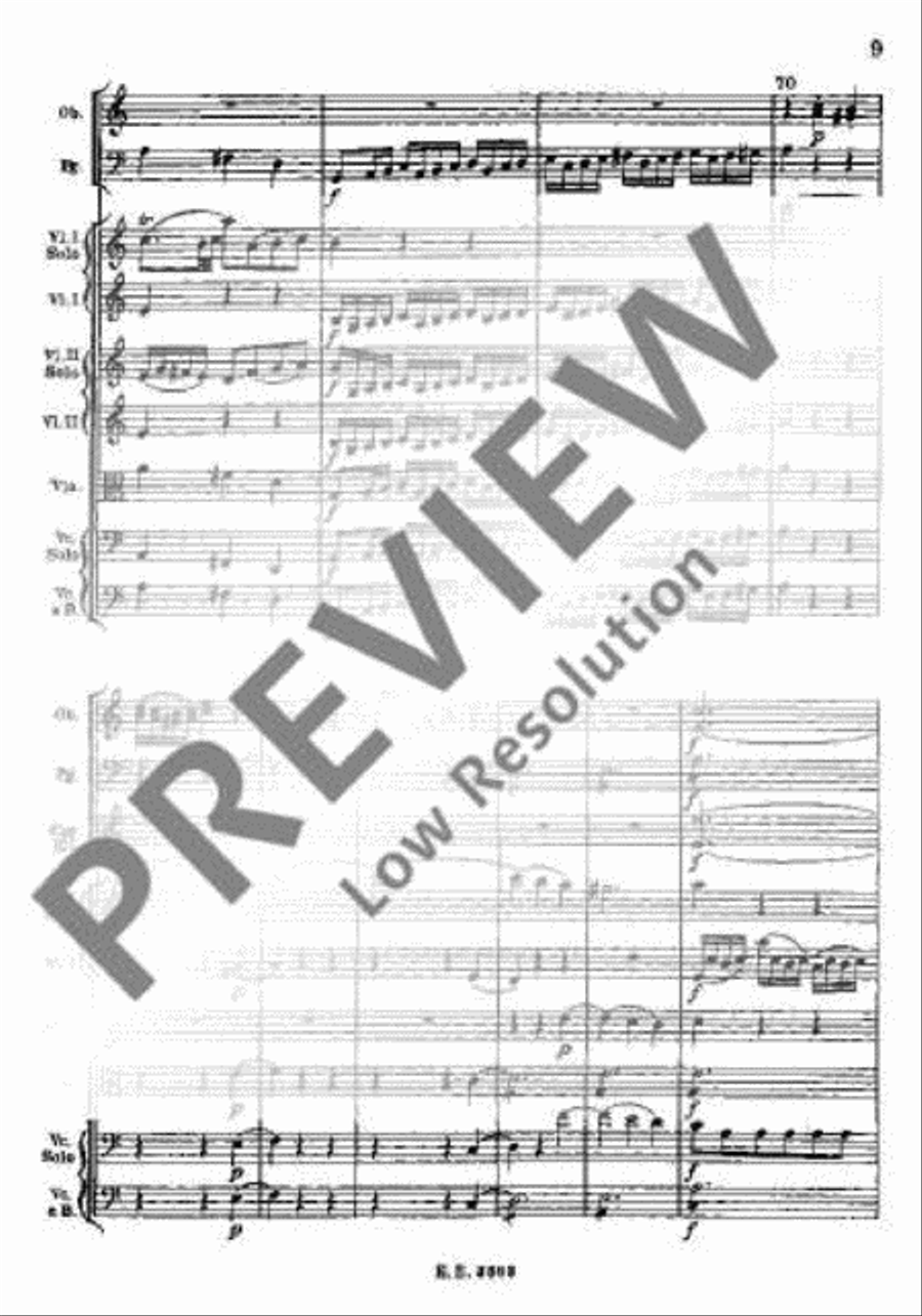 Symphony No. 7 C major Orchestra scores gallery preview page 14