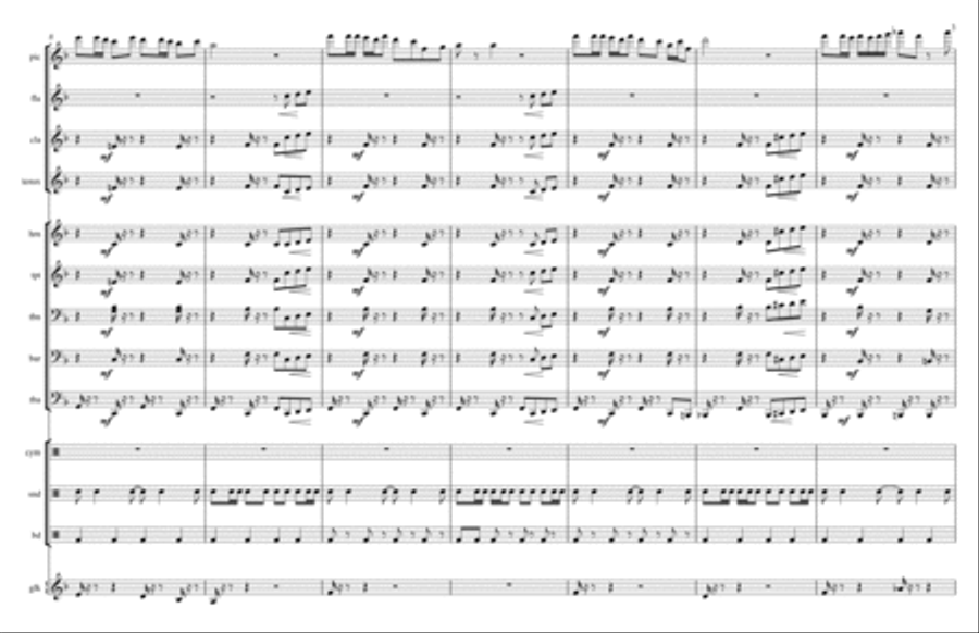 GREAT LAKES MARCH Small Ensemble scores gallery preview page 3