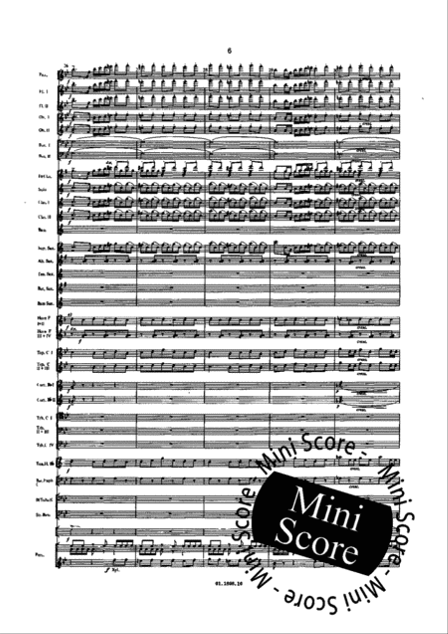 Suite Divertimento Concert Band scores gallery preview page 10