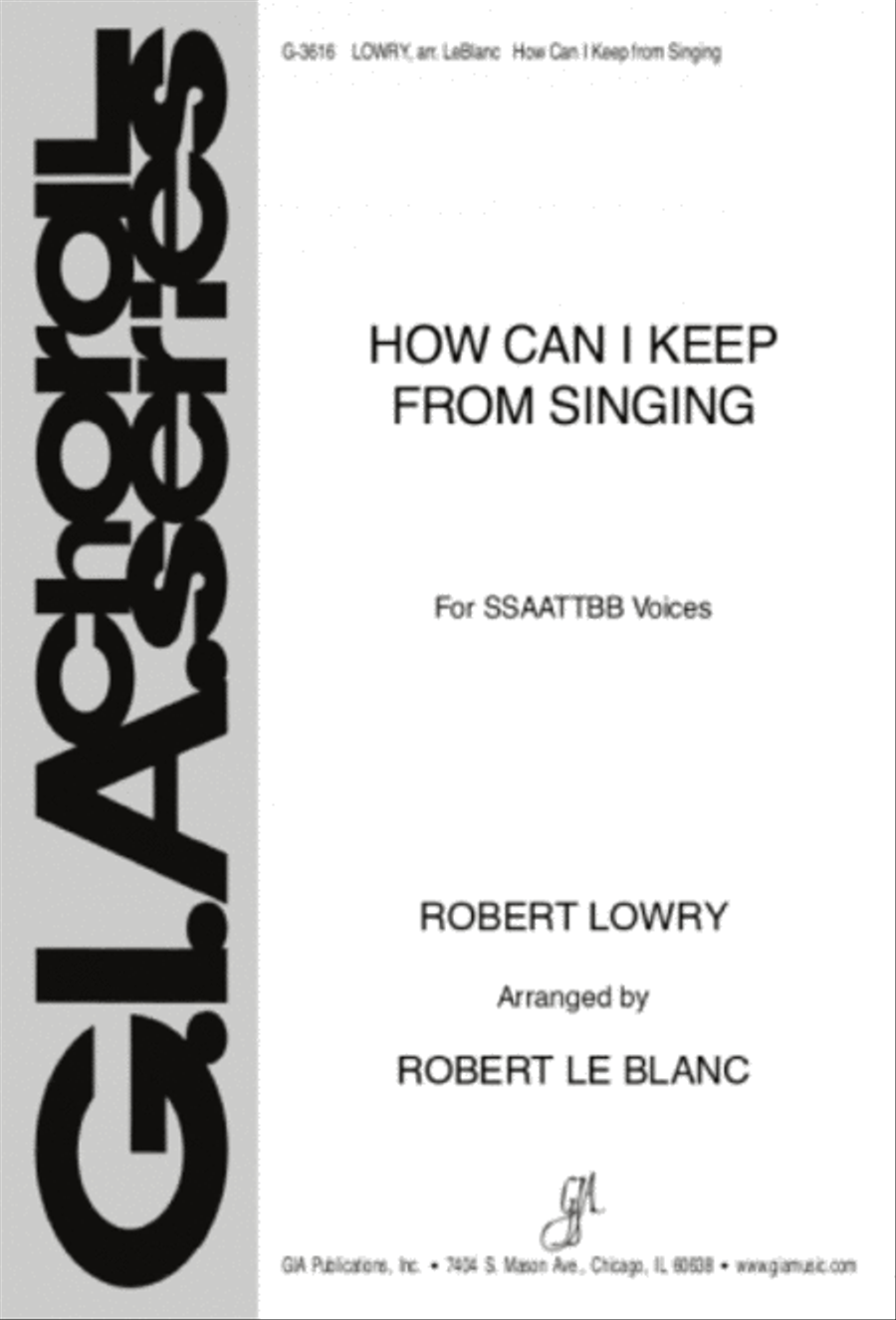 How Can I Keep from Singing Choir scores gallery preview page 1