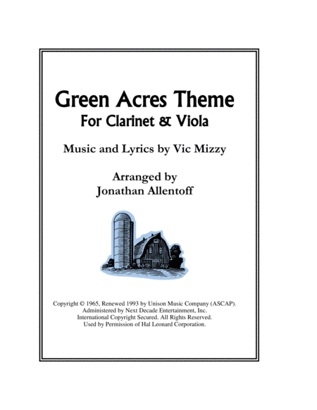 Green Acres Theme