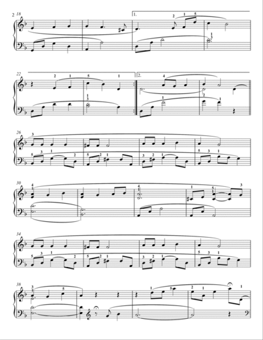 The Mist Piano Solo scores gallery preview page 2