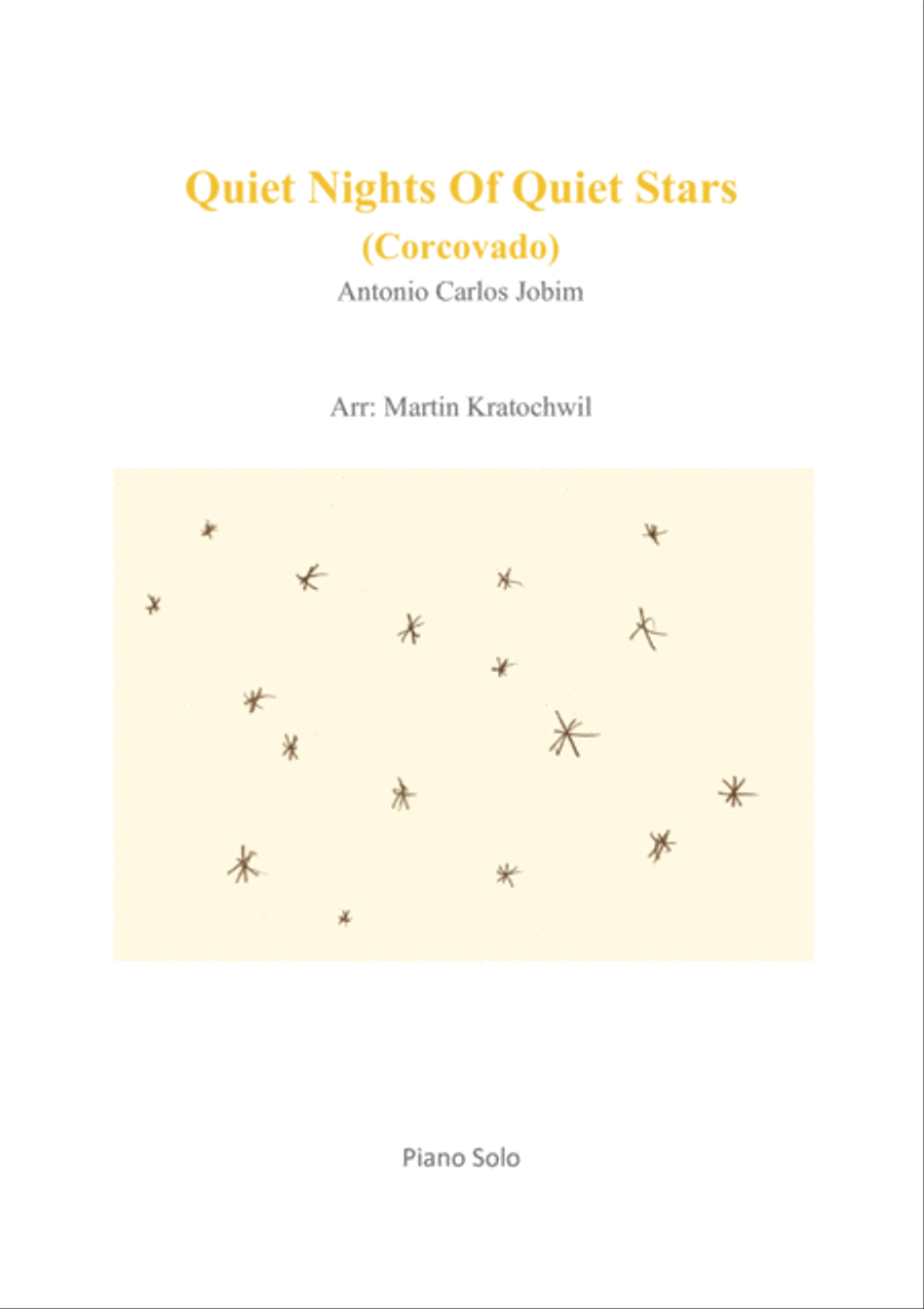 Quiet Nights Of Quiet Stars (Corcovado) Piano Solo scores gallery preview page 1