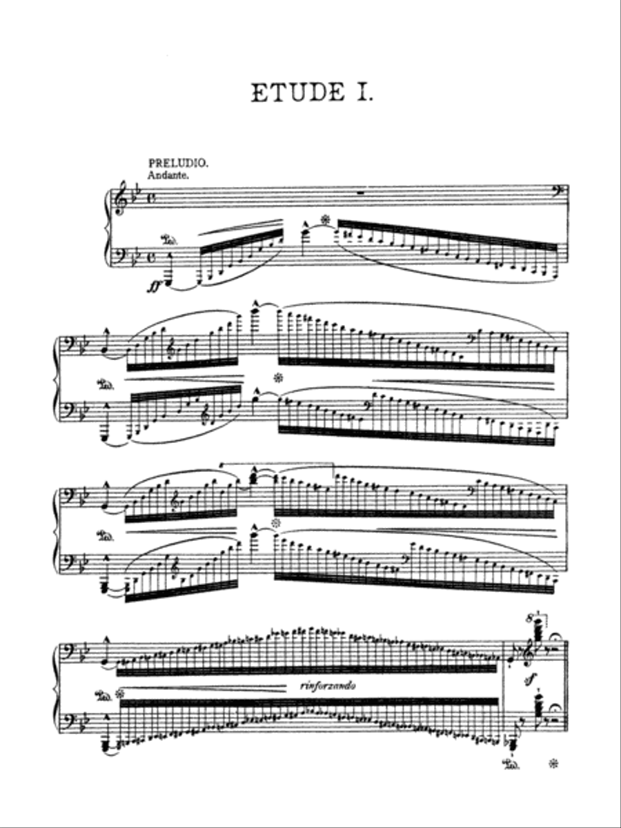 Paganini Etudes (Nos. 1-6)