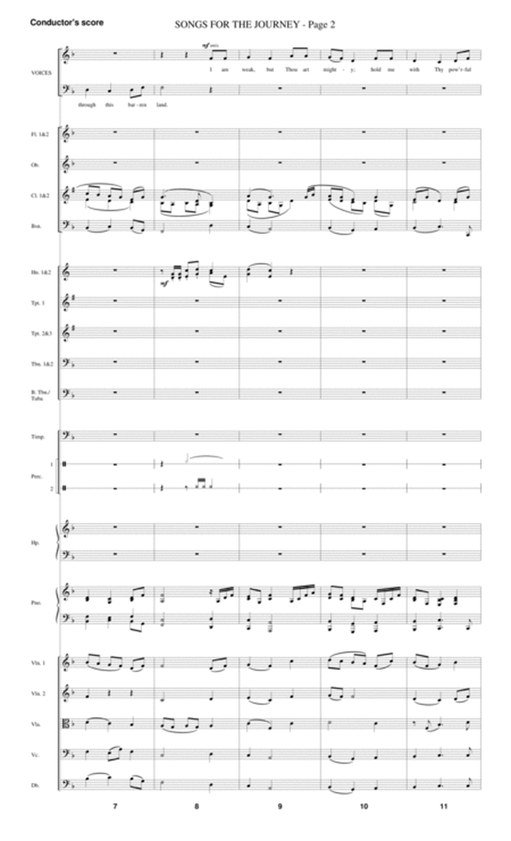 Songs For The Journey (from "Footprints In The Sand") - Score