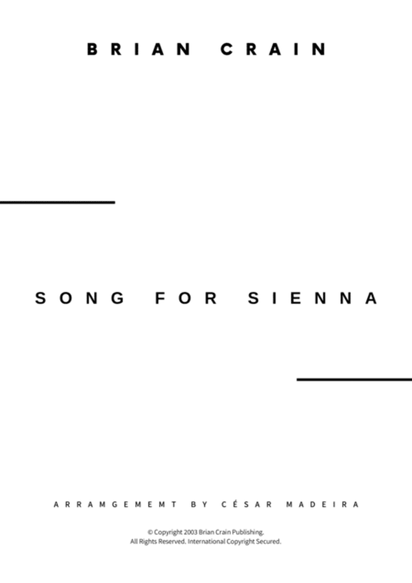 Song For Sienna image number null
