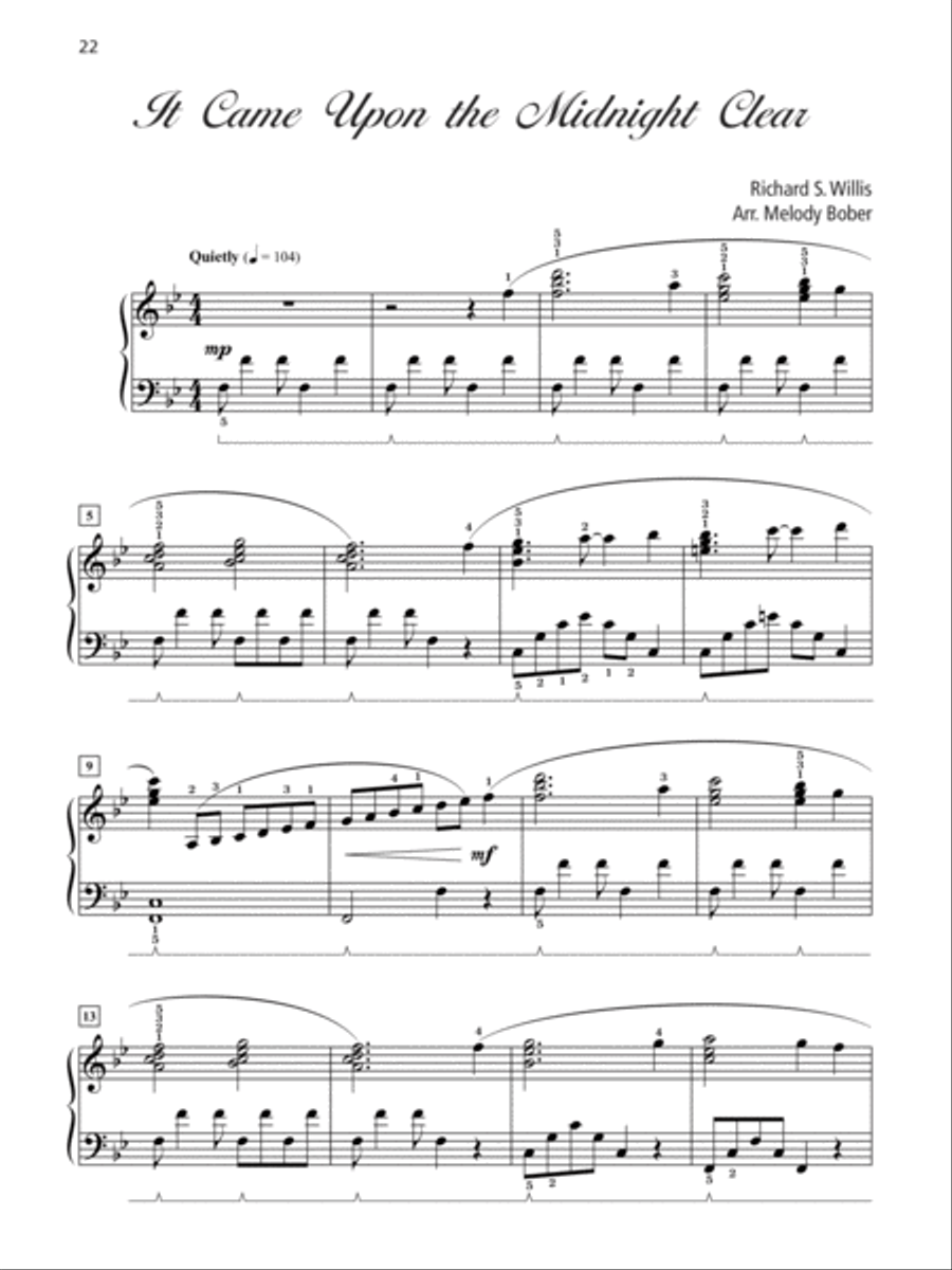 Grand Solos for Christmas 4-6 (Value Pack) Piano Method scores gallery preview page 9