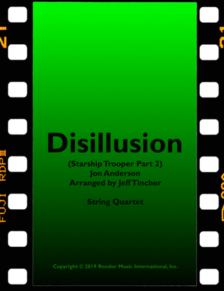 Book cover for Disillusion