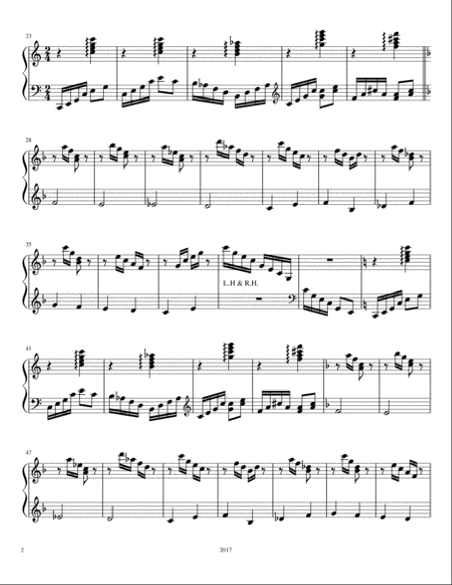 Stoney Creek Piano Solo scores gallery preview page 2