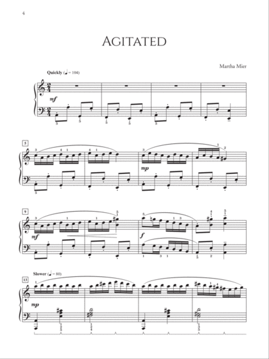 Character Pieces in Romantic Style Small Ensemble scores gallery preview page 4