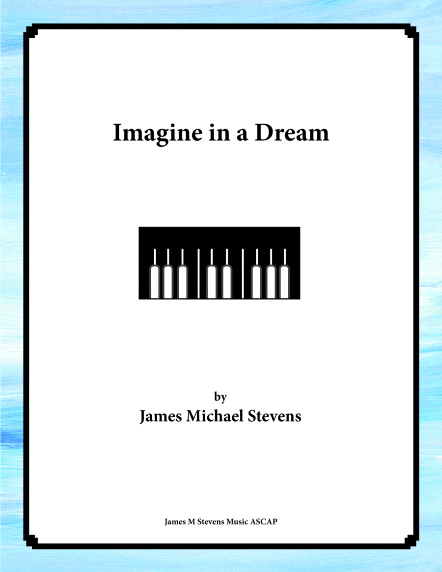 Imagine in a Dream Piano Solo scores gallery preview page 1