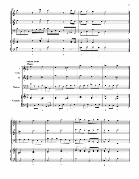 Corelli - Trio Sonata op. 4, No. 8 in D minor for 2 violins, cello, and harpsichord