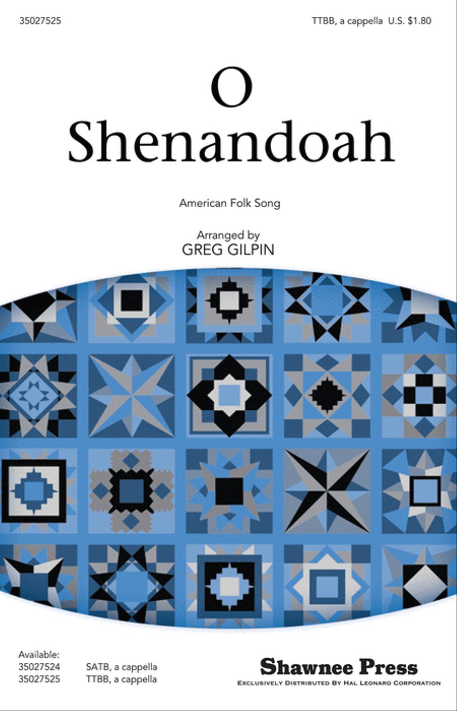 O Shenandoah TTBB scores gallery preview page 1
