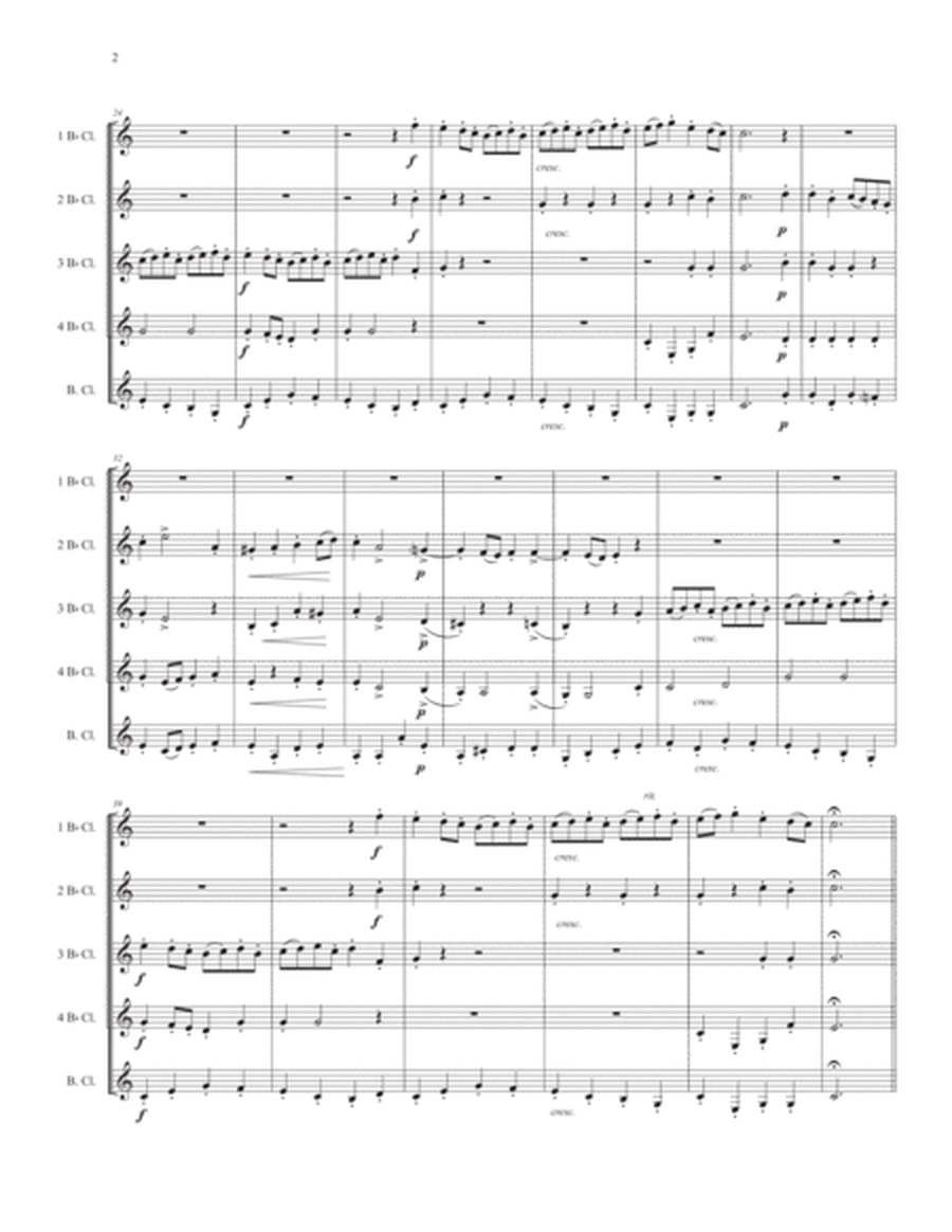 Handel Suite for Clarinet Quintet image number null