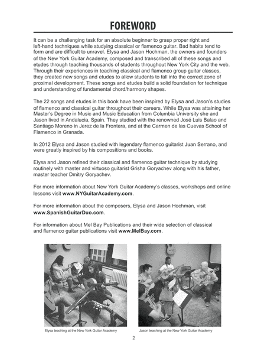 Classical and Flamenco Guitar Solos and Etudes Lute scores gallery preview page 3