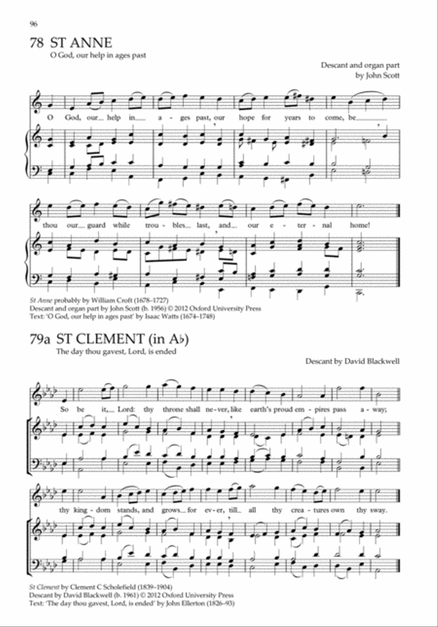 The Oxford Book of Descants 4-Part scores gallery preview page 5