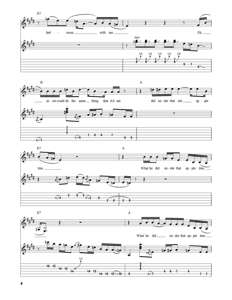 What Kind Of Woman Is This Acoustic Guitar scores gallery preview page 4