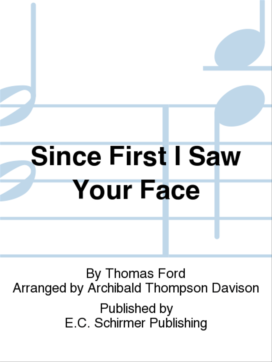 Since First I Saw Your Face 4-Part scores gallery preview page 1