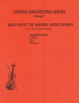 Book cover for GOD REST YE MERRY GENTLEMEN (easy)