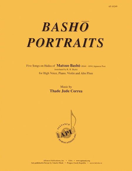 Basho Portraits -voc-fl-vln-pno