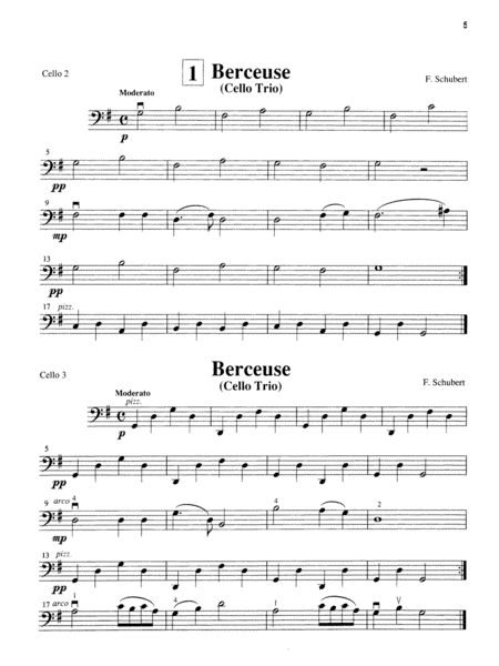 Ensembles for Cello, Volume 3 by Rick Mooney Cello - Sheet Music
