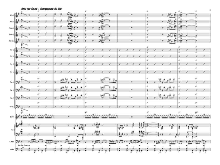 Bone Collection Jazz Ensemble scores gallery preview page 15