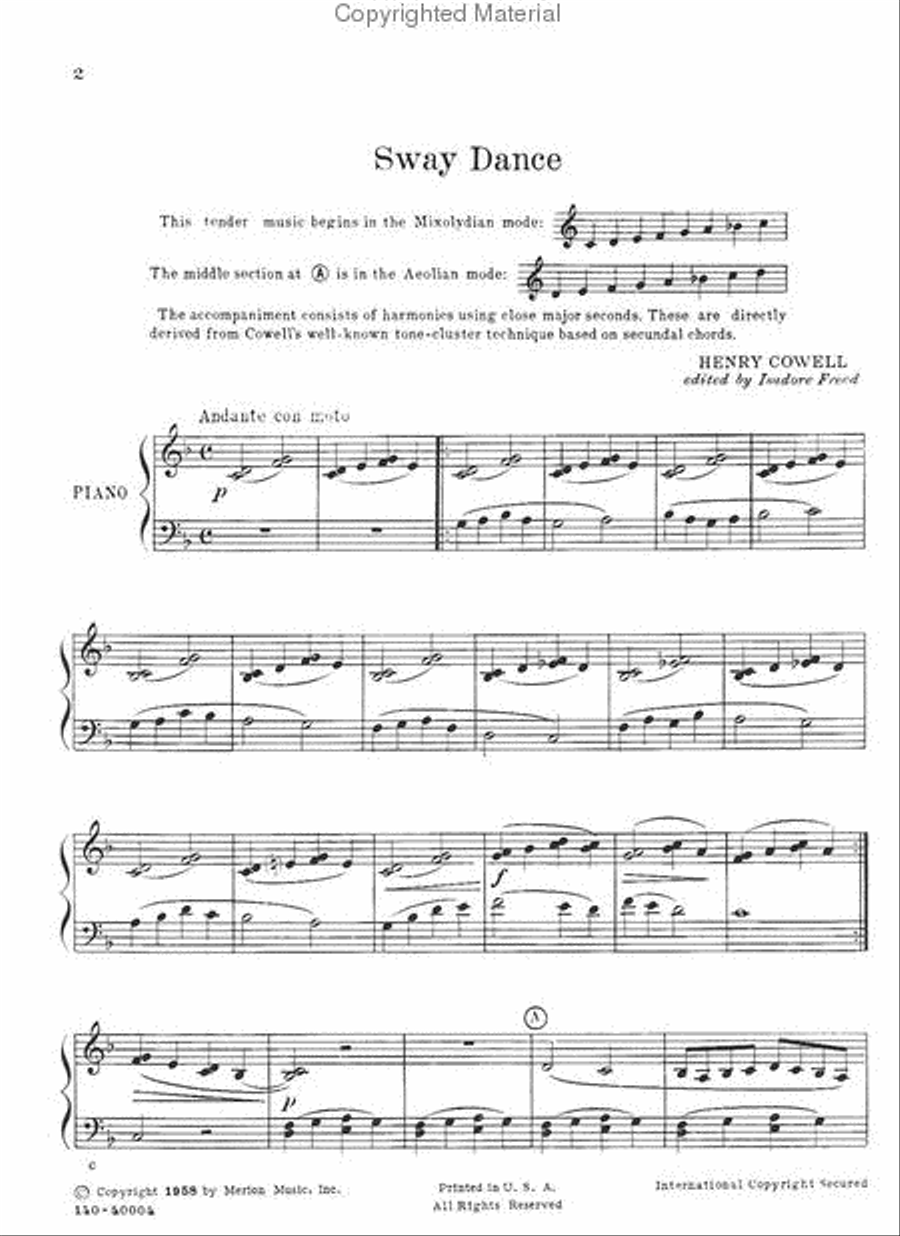 Sway Dance Sway Dance Chamber Music scores gallery preview page 2