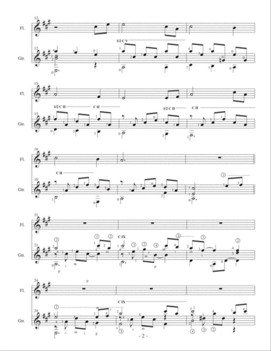 Amazing Grace arranged for flute oboe violin and classical