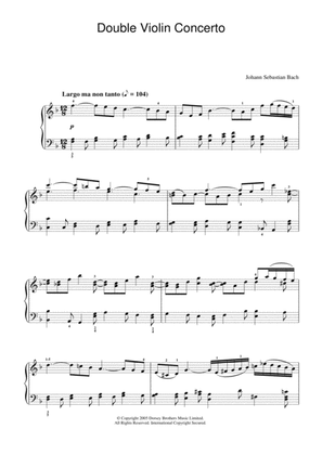 Double Violin Concerto, 2nd Movement