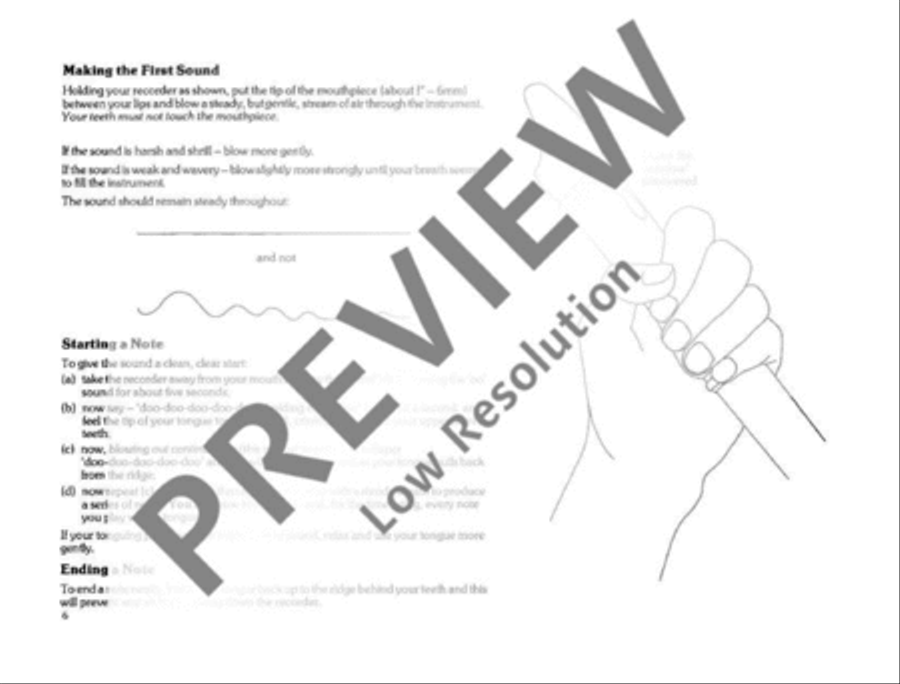 Enjoy the Recorder Soprano Recorder scores gallery preview page 7