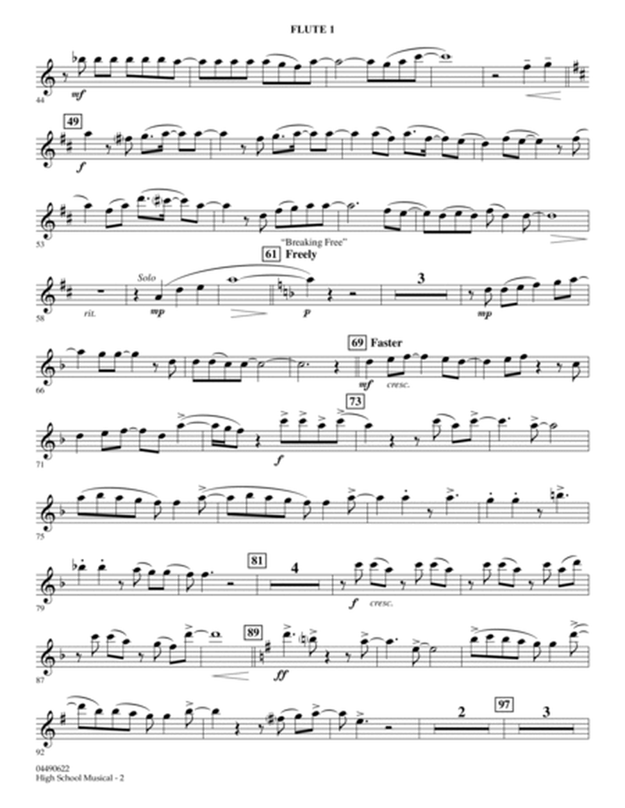 High School Musical - Flute 1