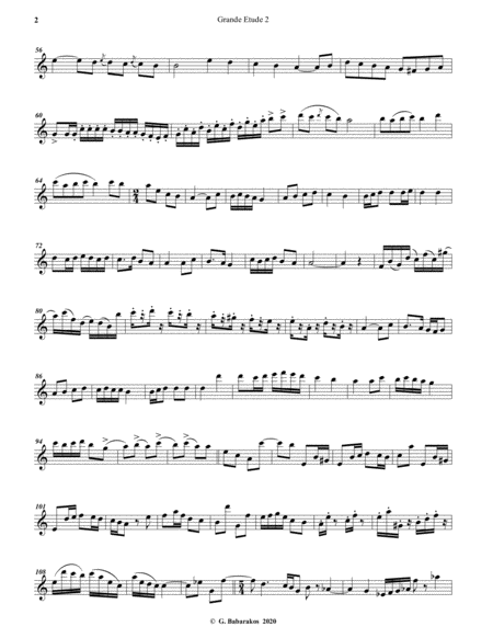 Flute Grande Etude II - Based On Greek Trad.Themes image number null