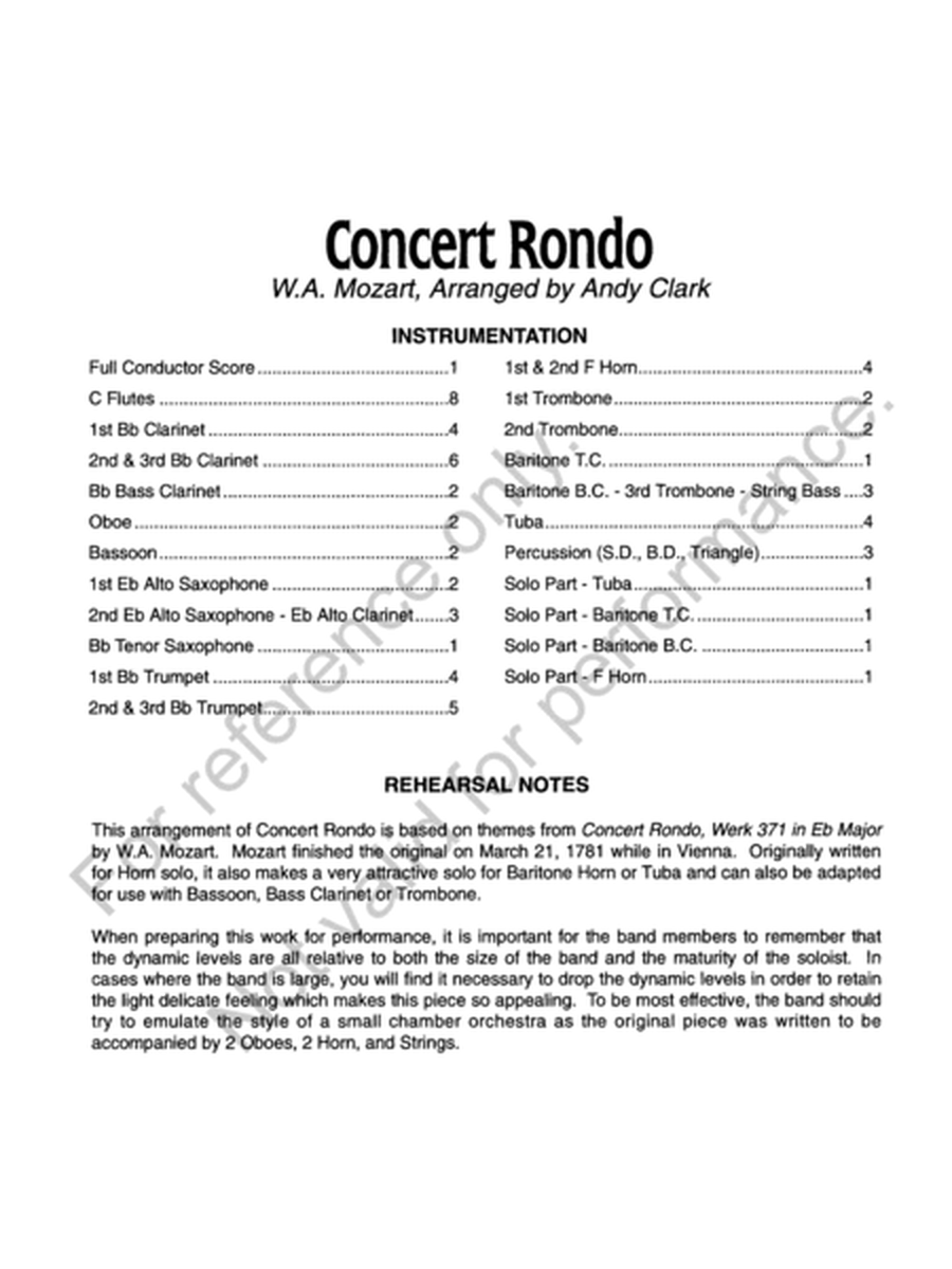 Concert Rondo image number null